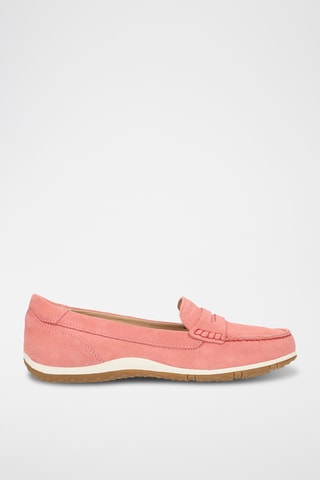 Mocassins en nubuck Vega - Corail