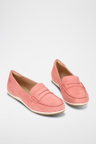 Mocassins en nubuck Vega - Corail
