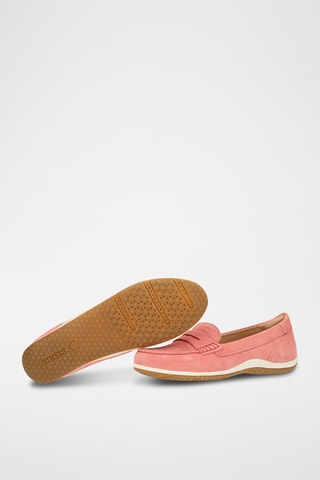 Mocassins en nubuck Vega - Corail