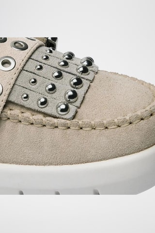 Mocassins en nubuck Wimbley - Taupe
