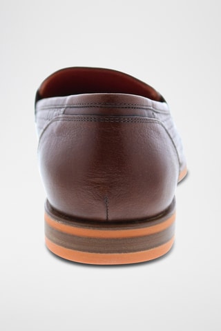 Mocassins en cuir Bayle - Marron