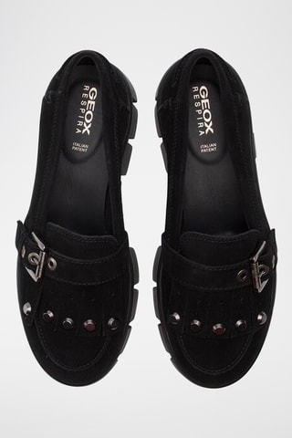 Mocassins en nubuck Ghoula - Noir