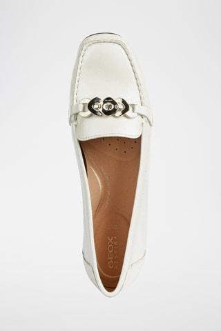 Mocassins en cuir Annytah - Blanc