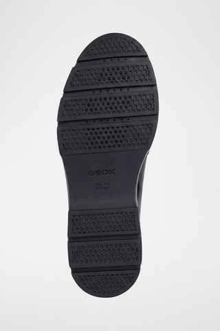 Mocassins plateformes en cuir Roose - Noir et blanc