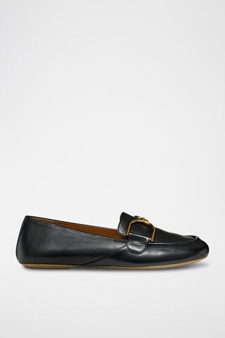 Mocassins en cuir de mouton Palmaria - Noir