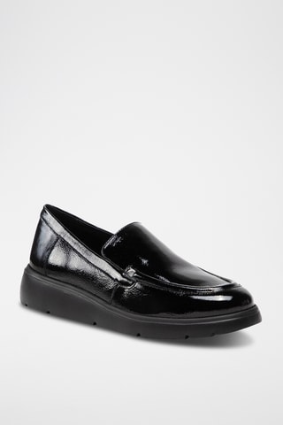 Mocassins en cuir verni Arlara - Noir