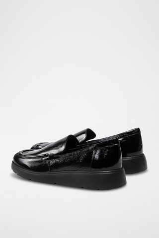 Mocassins en cuir verni Arlara - Noir