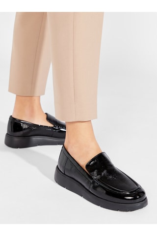 Mocassins en cuir verni Arlara - Noir
