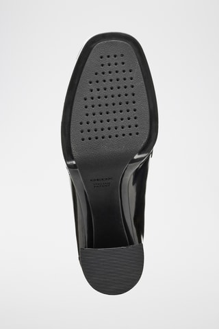 Mocassins à talons en cuir verni Teulada - Bordeaux