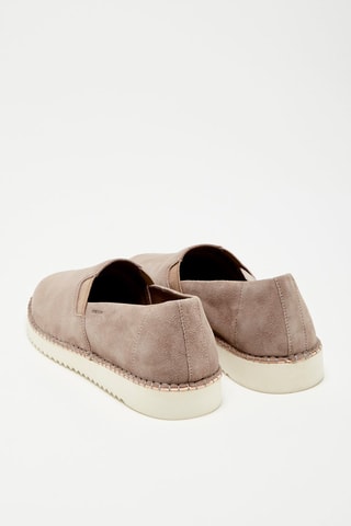 Mocassins en nubuck Dayan Gris