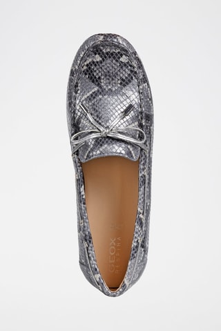 Mocassins en cuir Leelyan Argenté