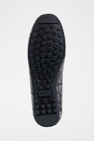 Mocassins en cuir Leelyan Argenté
