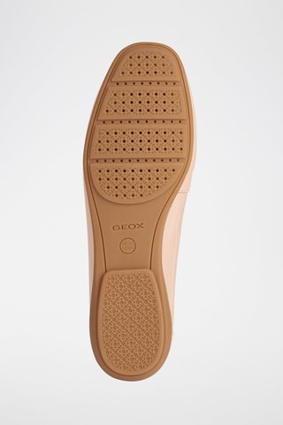 Mocassins vernis en cuir Annytah  - Nude