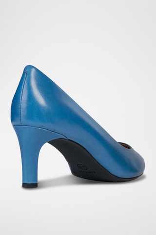 Escarpins en cuir Bibbiana - Bleu roi