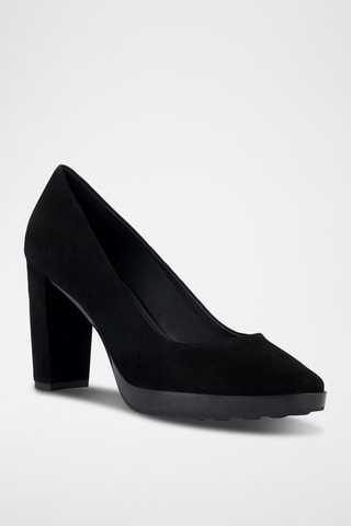 Escarpins en nubuck Walk pleasure - Noir