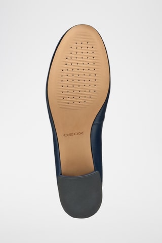 Escarpins en cuir de mouton nappa Floretia - Bleu marine