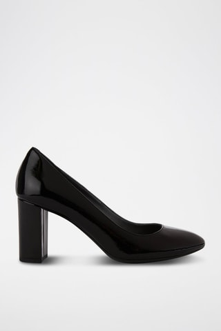 Zapatos de piel de charol de tacón D Pheby 80 E - Negro