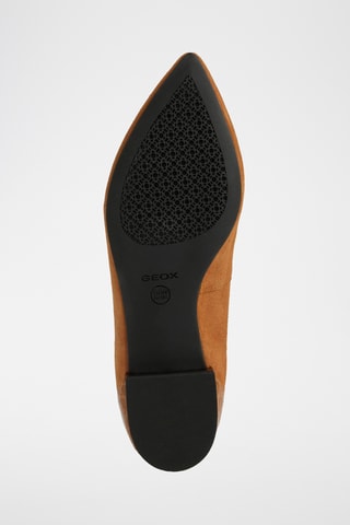 Ballerines en cuir Charyssa - Camel