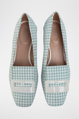 Bailarinas de piel Vivyanne - Verde agua