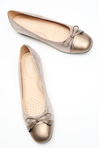 Ballerines en cuir - Beige