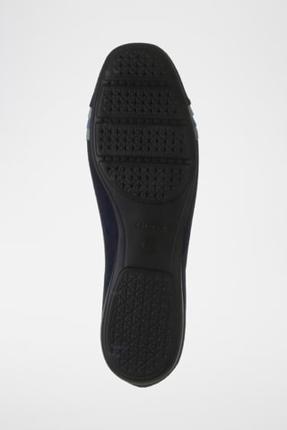 Ballerines en nubuck Annytah - Bleu