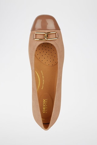 Ballerines en nubuck Annytah - Beige