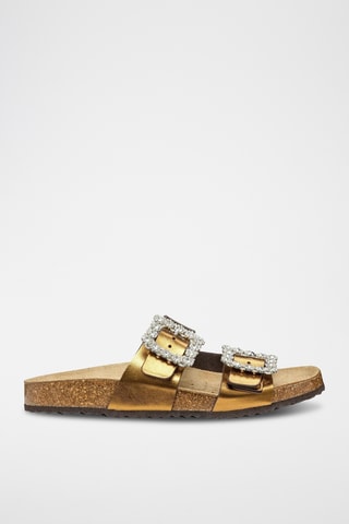Mules Brionia - Doré