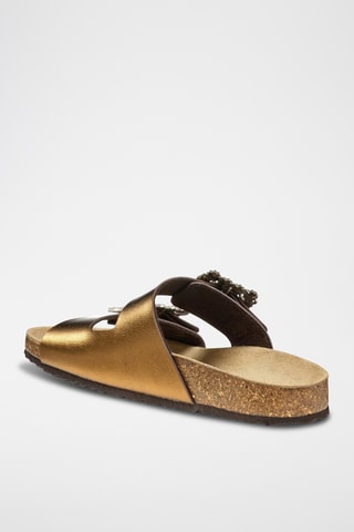 Mules Brionia - Doré