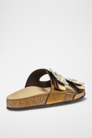 Mules Brionia - Doré