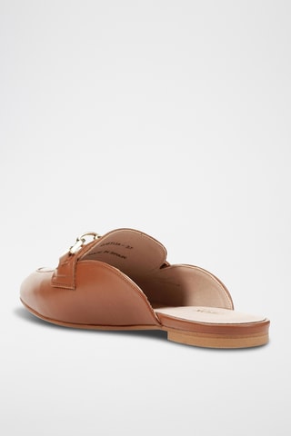 Mules en cuir Llizia - Camel