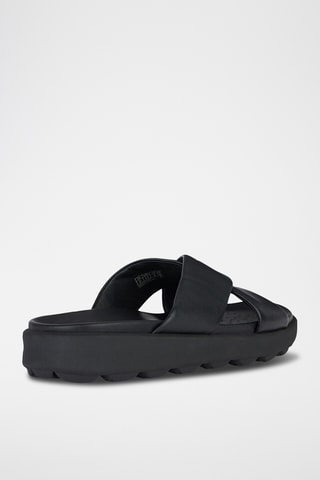 Sandalias de piel napa Spherica - Negro