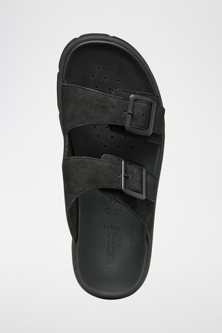 Sandalias de nobuk Xand - Negro