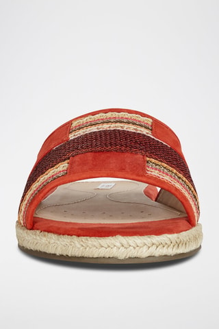Mules en nubuck Kolleen Bordeaux