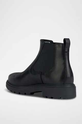 Boots Chelsea en cuir Spherica - Noir