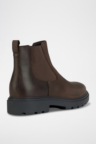 Boots Chelsea en cuir Spherica - Noir