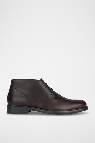 Boots en cuir Terence - Marron