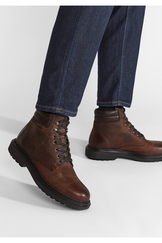 Boots en cuir Faloria - Marron