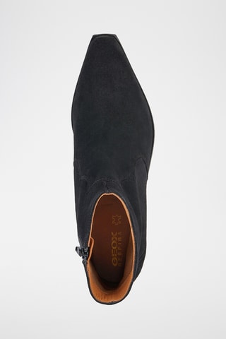 Botines de nobuk Texica - Negro
