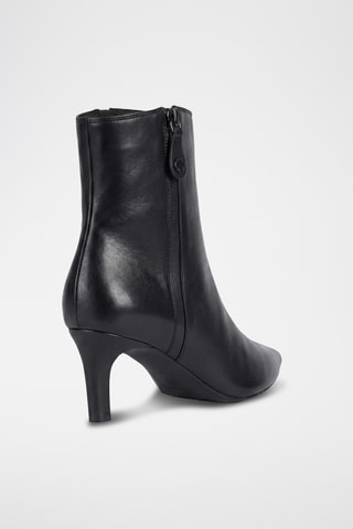 Botines de piel napa Bibbiana - Negro