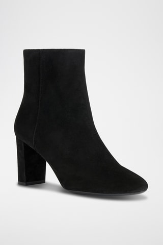 Botines de nobuk Pheby - Negro