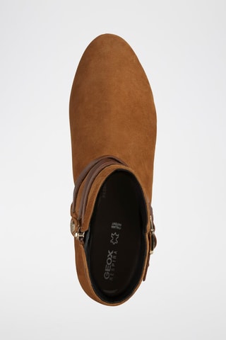 Botines de piel Pheby - Camel