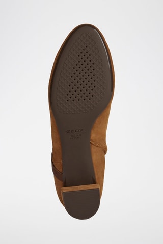 Botines de piel Pheby - Camel
