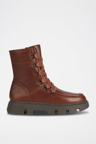 Botines de piel Vilde G - Marrón