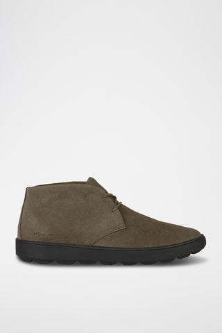 Boots en cuir de veau nubuck Spherica - Taupe