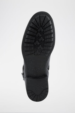 Botines de piel Jaylon A - Negro
