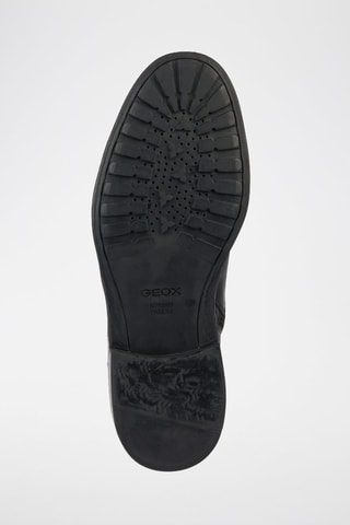 Botines de piel Tiberio A - Negro
