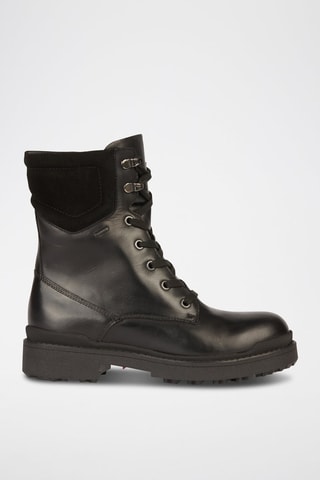 Botines de piel Nevegal Abx A - Negro