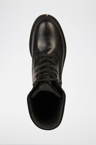 Botines de piel Nevegal Abx A - Negro