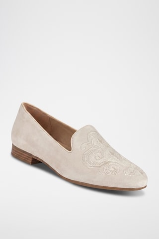 Slippers en nubuck Marlyna - Beige