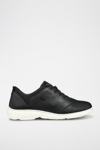 Slip-on de piel Nebula 2.0 - Negro